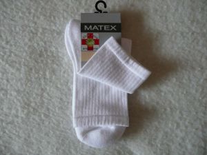 Ponožky Diabetes 2L - bílé
