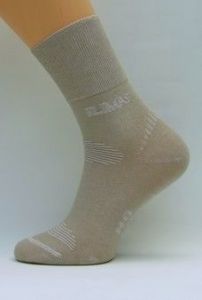 Antibakteriální zdravotní ponožky Benet K019 s lemem bez gumy, vel. 31-33,