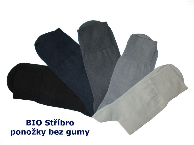 Antibakteriální ponožky Bio Stříbro 