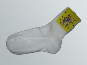 Dětské ponožky Novia - bílá